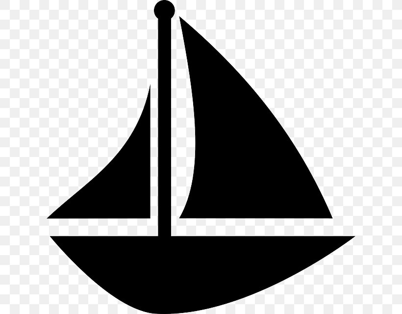 Sailboat Sailing Clip Art, PNG, 630x640px, Sailboat, Black And White, Boat, Boating, Caravel Download Free