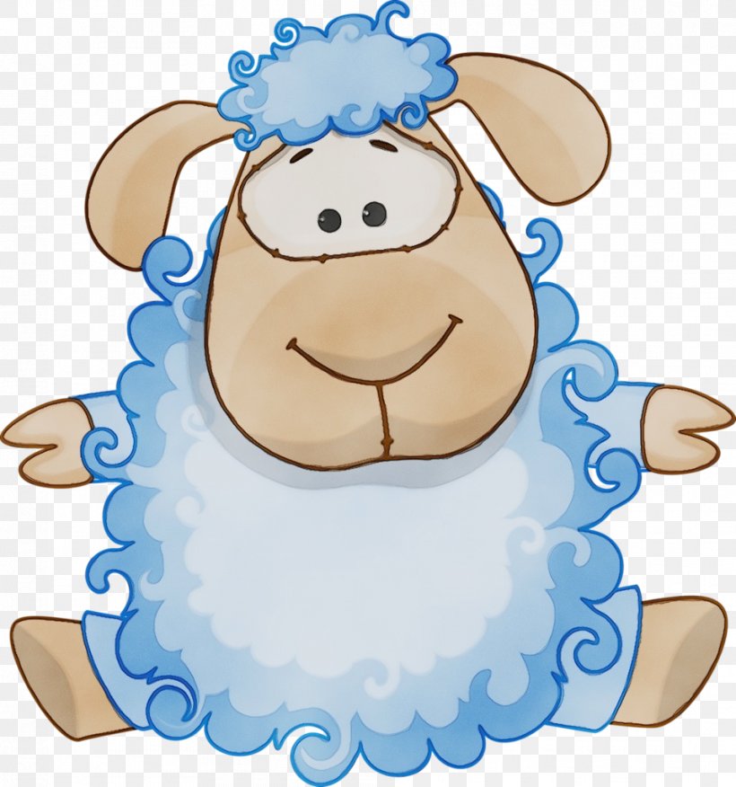 Cartoon Clip Art Sheep, PNG, 958x1024px, Watercolor, Cartoon, Paint, Sheep, Wet Ink Download Free