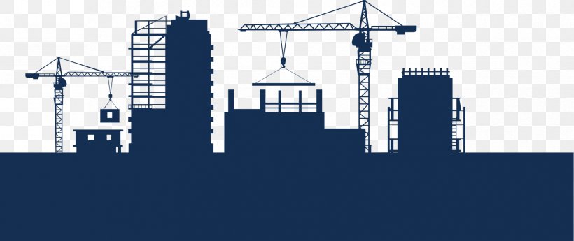 Construction Crane Building Vector Graphics Heavy Machinery, PNG, 1679x708px, Construction, Architecture, Building, Building Materials, Concrete Slab Download Free
