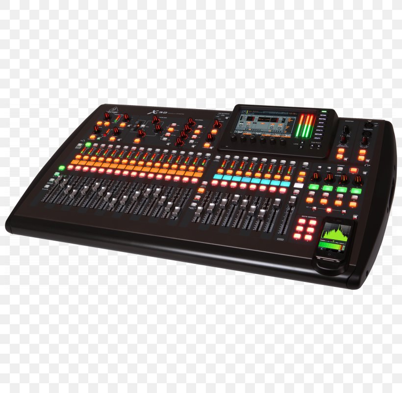 Digital Audio X32 Digital Mixing Console Audio Mixers Behringer, PNG, 800x800px, Watercolor, Cartoon, Flower, Frame, Heart Download Free
