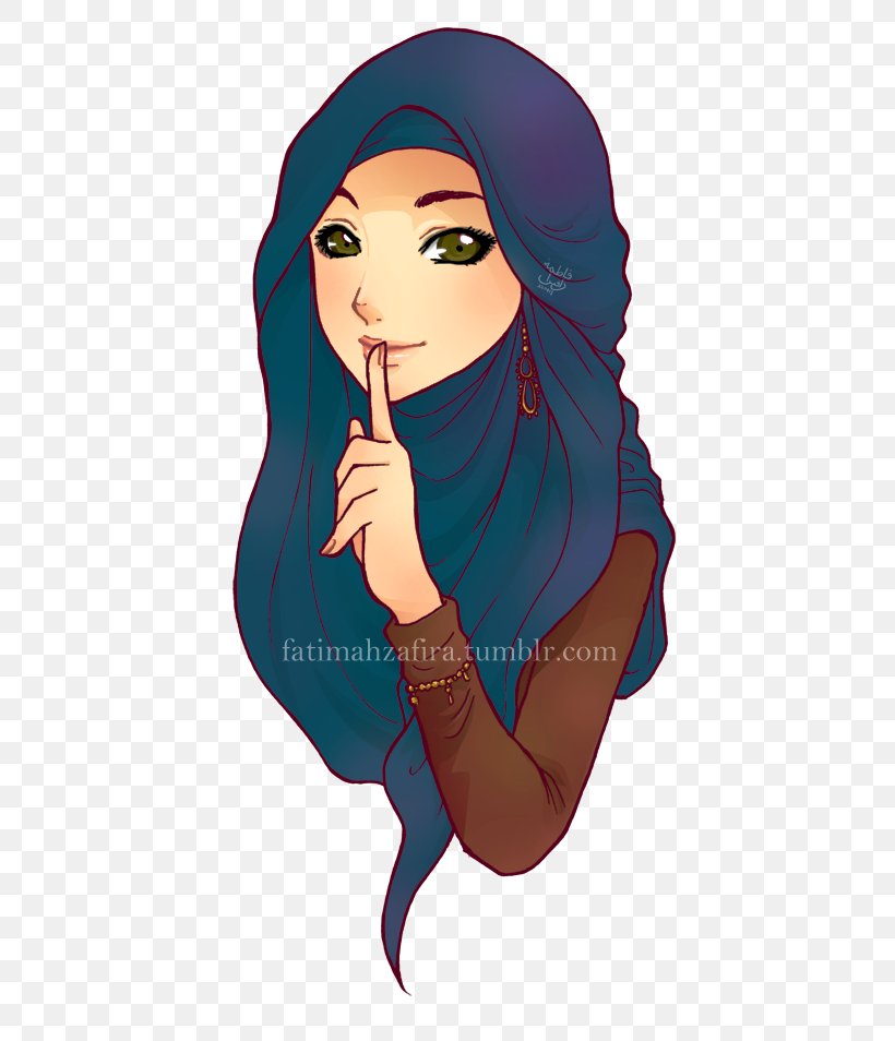 Hijab Islam Muslim Drawing Animation, PNG, 559x954px, Watercolor, Cartoon, Flower, Frame, Heart Download Free
