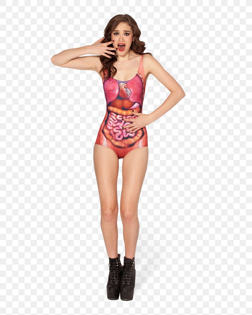 One-piece Swimsuit Clothing Fashion Bodysuit, PNG, 683x1024px, Watercolor, Cartoon, Flower, Frame, Heart Download Free