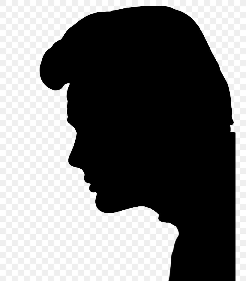 Silhouette Female, PNG, 750x938px, Silhouette, Black, Black And White, Face, Female Download Free