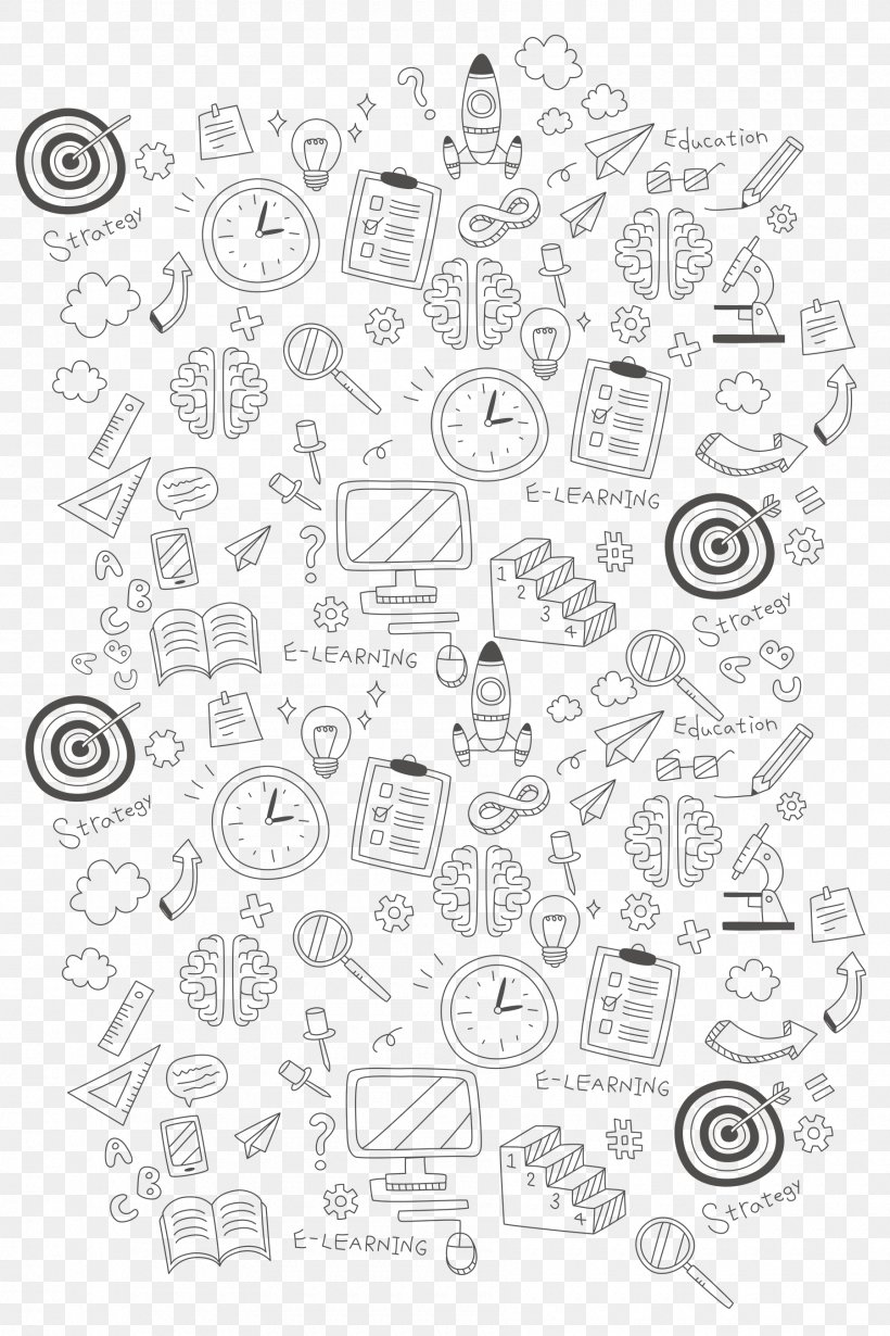 Element Clock Euclidean Vector, PNG, 1800x2700px, Element, Addition, Black And White, Clock, Diagram Download Free