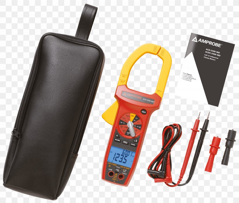 Measuring Instrument Current Clamp Amprobe ACD-3300 IND Digital Clamp Meter Amprobe Instrument Corporation True RMS Converter, PNG, 3000x2559px, Measuring Instrument, Acdc, Alternating Current, Ampere, Current Clamp Download Free