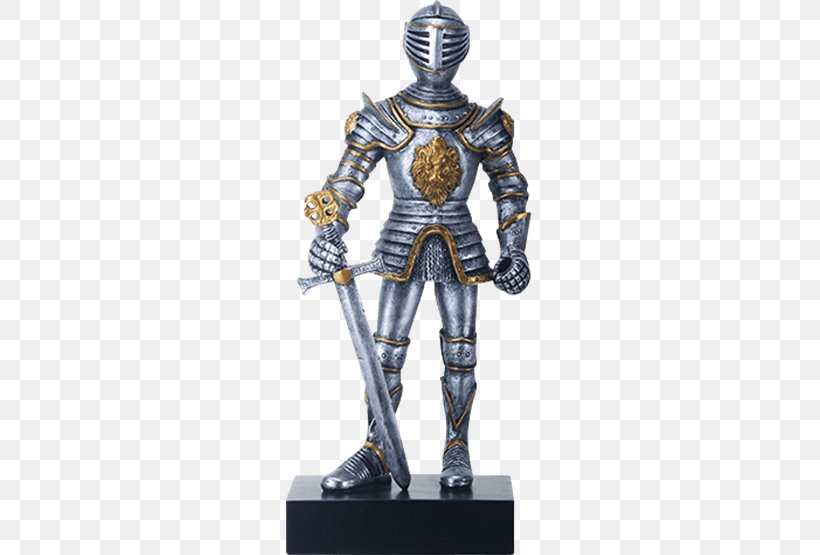 Knight Middle Ages Figurine Statue Chivalry, PNG, 555x555px, Knight, Action Figure, Armour, Body Armor, Chivalry Download Free