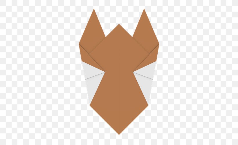 Paper Dog Cat Origami 3-fold, PNG, 500x500px, Paper, Cat, Dog, Foldit, Head Download Free
