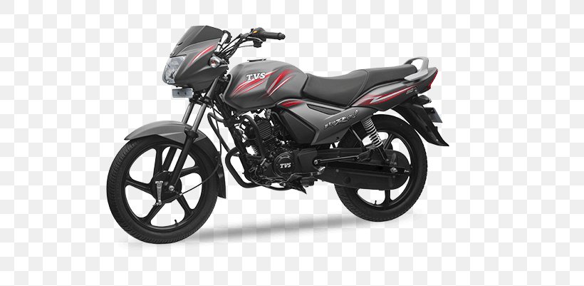 TVS Motor Company Motorcycle TVS Sport India Color, PNG, 624x401px, Tvs Motor Company, Alloy Wheel, Automotive Exhaust, Automotive Exterior, Automotive Wheel System Download Free