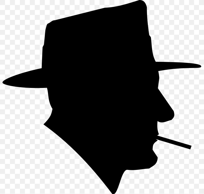 Vector Graphics Clip Art Silhouette Cigarette Smoking Man Free Content, PNG, 800x781px, Silhouette, Black, Blackandwhite, Cigarette Smoking Man, Costume Hat Download Free