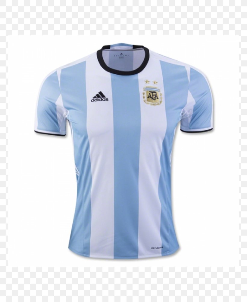 Argentina National Football Team T-shirt 2015 Copa América Jersey 2018 FIFA World Cup, PNG, 766x1000px, 2018 Fifa World Cup, Argentina National Football Team, Active Shirt, Adidas, Blue Download Free