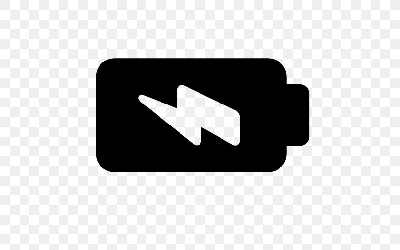 Battery Charger Logo Symbol, PNG, 512x512px, Battery Charger, Black, Brand, Electric Battery, Iphone Download Free