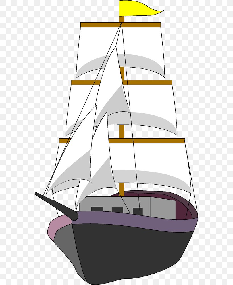 Sailing Ship Yacht Brigantine 暑中見舞い, PNG, 577x1000px, Sail, Boat, Brig, Brigantine, Caravel Download Free