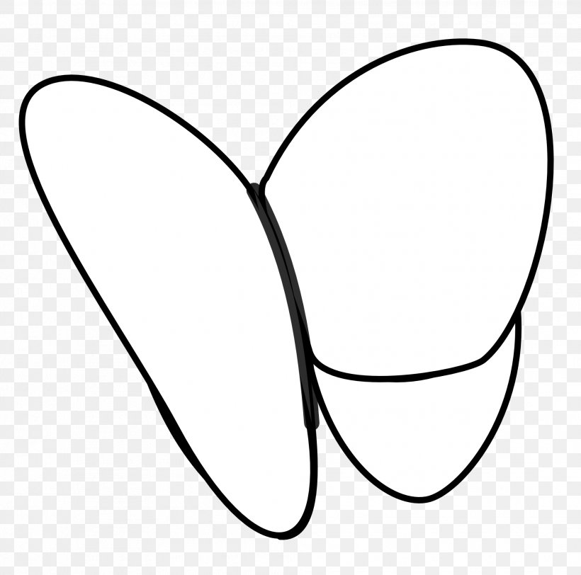 Butterfly Black And White Line Art Drawing Clip Art, PNG, 1979x1962px, Watercolor, Cartoon, Flower, Frame, Heart Download Free