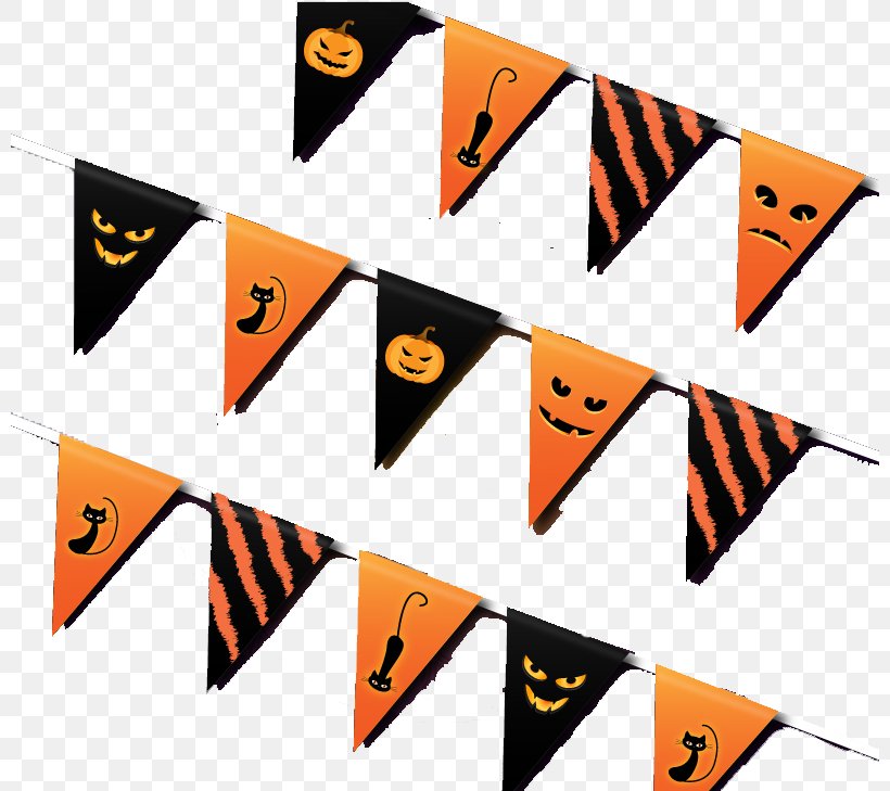 Halloween Clip Art, PNG, 800x729px, Halloween, Airpods, Bunting, Clip Art, Flag Download Free