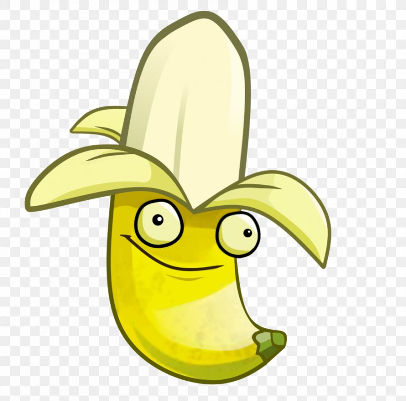 Plants Vs. Zombies 2: It's About Time Plants Vs. Zombies: Garden Warfare 2 Plants Vs. Zombies Heroes Banana, PNG, 898x889px, Watercolor, Cartoon, Flower, Frame, Heart Download Free