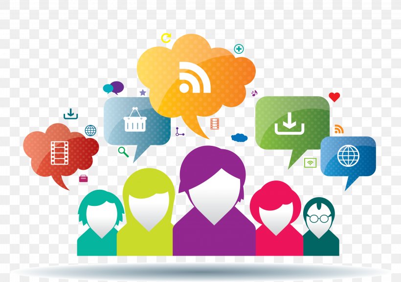 Social Media Digital Marketing E-commerce Business, PNG, 3259x2301px, Social Media, Advertising, Brand, Business, Communication Download Free