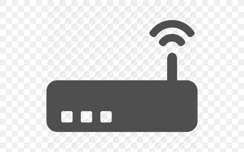 Modem Wireless Router, PNG, 512x512px, Modem, Black, Black And White, Brand, Computer Network Download Free