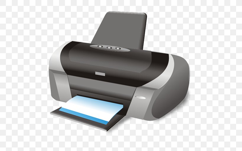 Printer Laser Printing, PNG, 512x512px, Printer, Electronic Device, Epson, Ico, Inkjet Printing Download Free