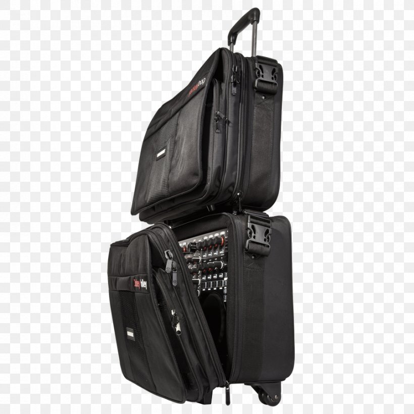 Baggage Laptop Trolley Suitcase, PNG, 900x900px, Bag, Baggage, Black, Controller, Disc Jockey Download Free