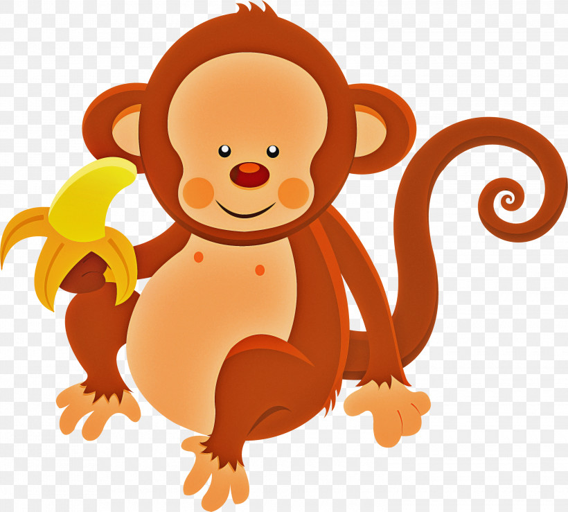 Cartoon Animation New World Monkey Old World Monkey Animal Figure, PNG, 3000x2704px, Cartoon, Animal Figure, Animation, New World Monkey, Old World Monkey Download Free