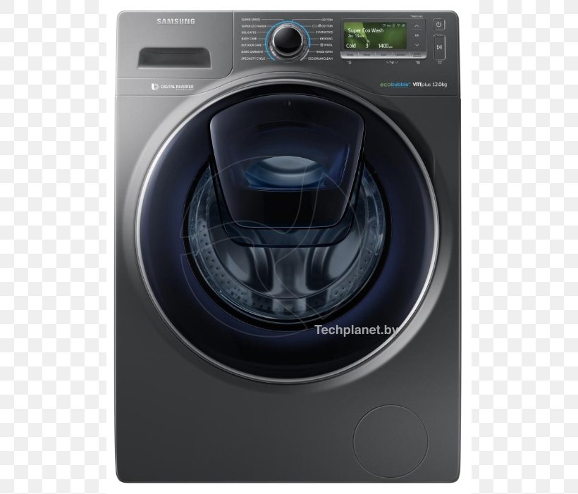 Washing Machines Samsung WW12K8412OX Samsung WW90K7615OW Samsung WW8800 QuickDrive, PNG, 802x701px, Washing Machines, Clothes Dryer, Combo Washer Dryer, Home Appliance, Laundry Download Free