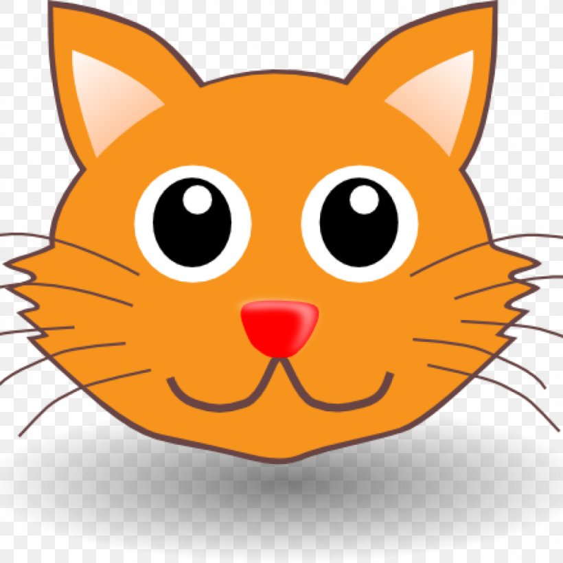 Cat Clip Art Kitten Image Drawing, PNG, 1024x1024px, Cat, Black Cat, Carnivoran, Cartoon, Cat Like Mammal Download Free