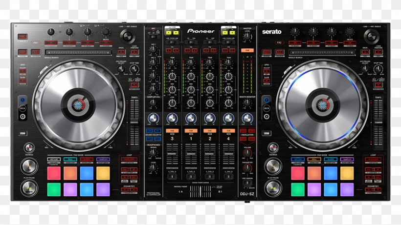 DJ Controller Pioneer DDJ-SX2 Pioneer DJ Disc Jockey Virtual DJ, PNG, 960x540px, Watercolor, Cartoon, Flower, Frame, Heart Download Free