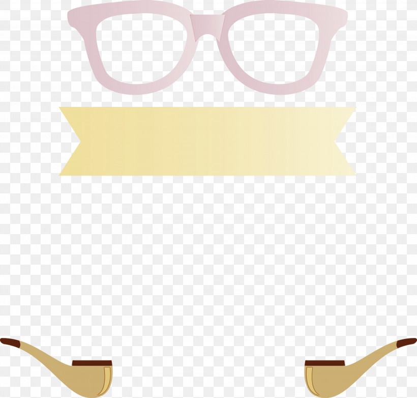 Glasses, PNG, 3000x2863px, Joyeuse Fete Des Peres, Angle, Cartoon, Glasses, Line Download Free