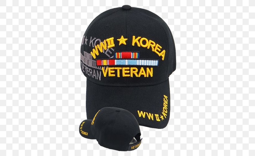 Baseball Cap Korean War Veteran Military, PNG, 500x500px, Baseball Cap, Brand, Cap, Hat, Headgear Download Free