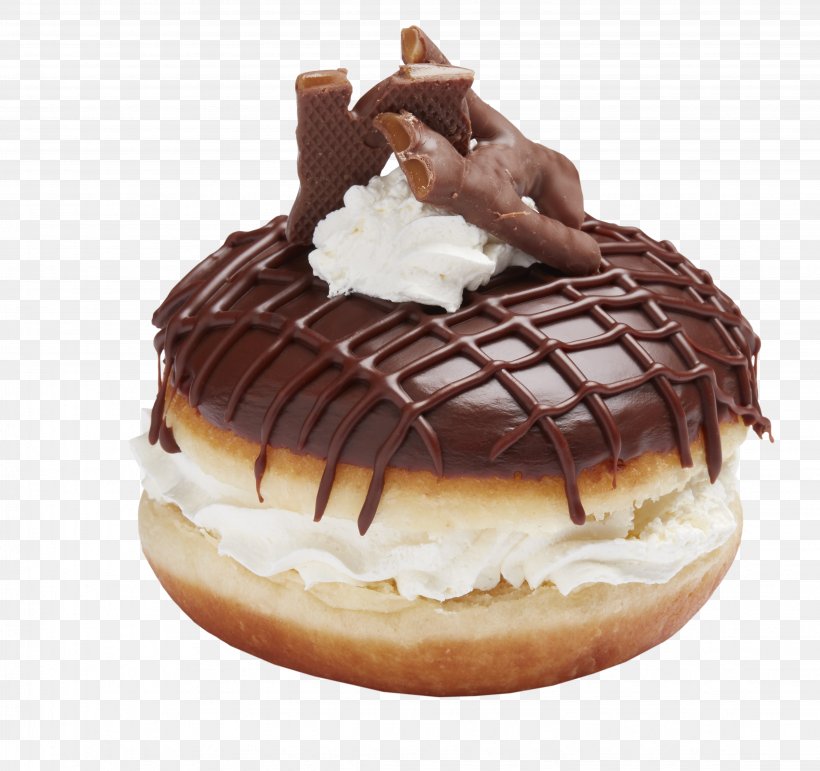 Cream Donuts Profiterole Frosting & Icing Torte, PNG, 4492x4229px, Cream, Banoffee Pie, Bossche Bol, Buttercream, Cake Download Free
