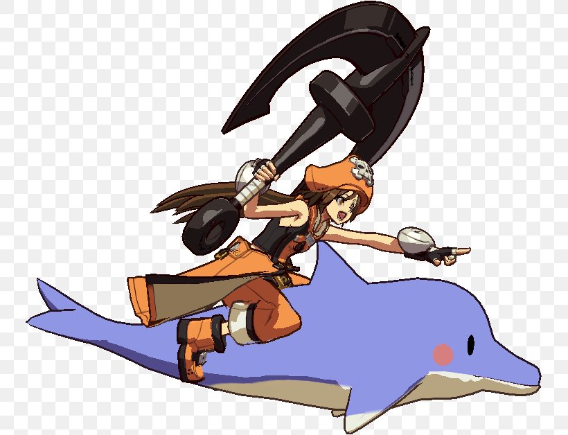 Guilty Gear Xrd May BlazBlue: Central Fiction Video Game Dolphin, PNG, 746x628px, Watercolor, Cartoon, Flower, Frame, Heart Download Free