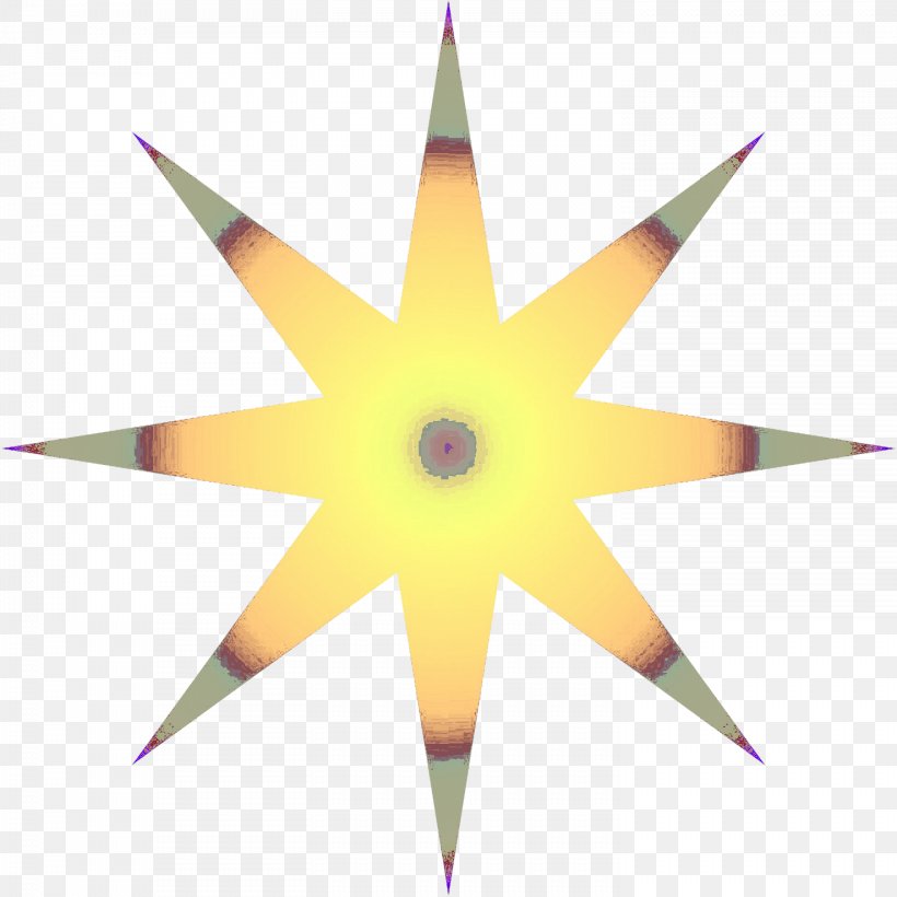 Line Symmetry Star, PNG, 1476x1476px, Symmetry, Petal, Star, Yellow Download Free