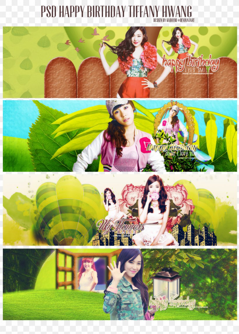 Oh! Girls' Generation Graphic Design Advertising Green, PNG, 1000x1400px, Watercolor, Cartoon, Flower, Frame, Heart Download Free