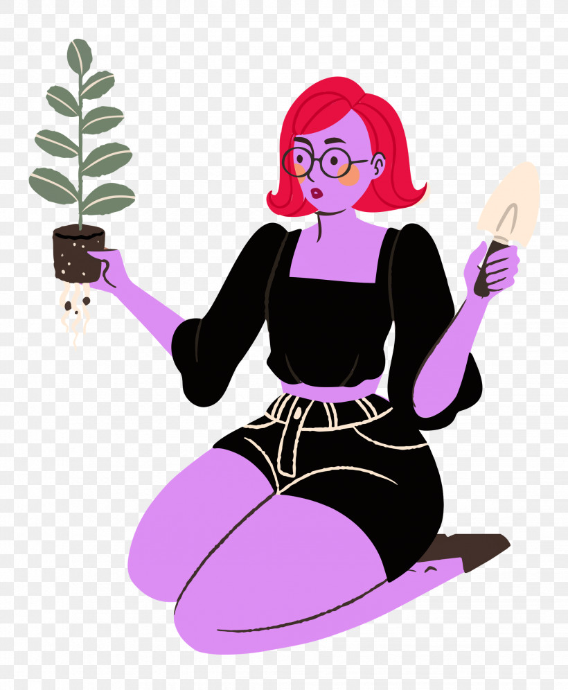 Planting Woman Garden, PNG, 2058x2500px, Planting, Cartoon, Character, Garden, Lady Download Free