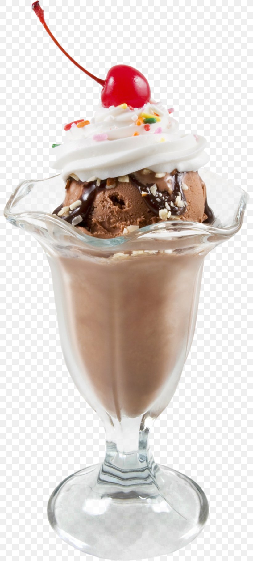 Sundae Chocolate Ice Cream Milkshake, PNG, 800x1815px, Sundae ...
