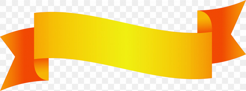 Yellow Ribbon, PNG, 3000x1114px, Yellow Ribbon, Box, Document, Logo, Ribbon Download Free