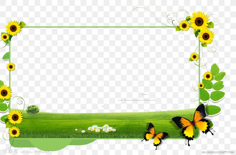 Common Sunflower Clip Art, PNG, 1024x673px, Computer Software, Border, Early Childhood Education, Flora, Floral Design Download Free