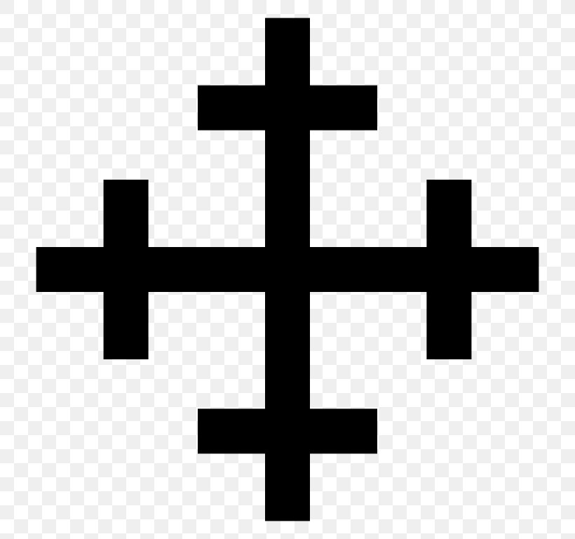 Crosses In Heraldry Christian Cross Herkruist Kruis Jerusalem Cross, PNG, 768x768px, Cross, Bolnisi Cross, Christian Cross, Christogram, Coat Of Arms Download Free