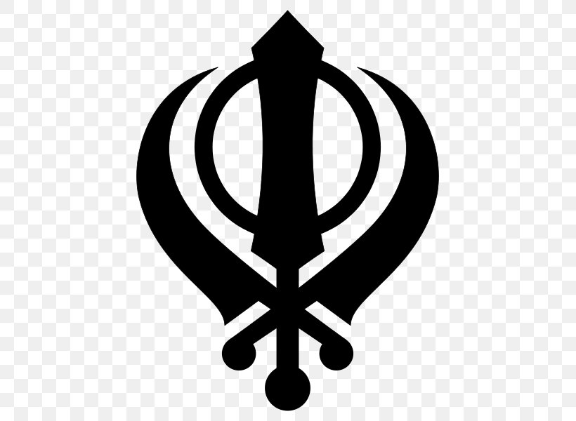 Golden Temple Khanda Sikhism Religion, PNG, 459x600px, Golden Temple, Black And White, Five Ks, Guru Nanak, Ik Onkar Download Free