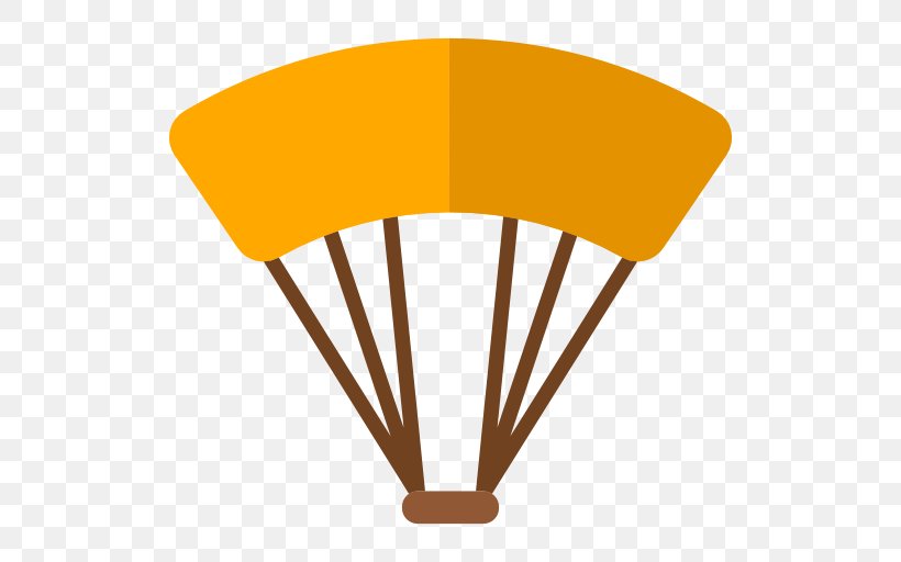Paragliding Sport Parachute, PNG, 512x512px, Paragliding, Extreme Sport, Gliding, Orange, Parachute Download Free