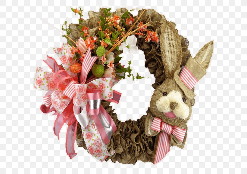 Wreath Floral Design Food Gift Baskets Cut Flowers, PNG, 600x579px, Wreath, Basket, Christmas Decoration, Cut Flowers, Decor Download Free