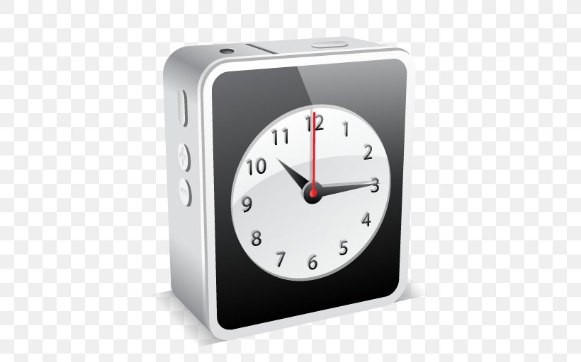 IPhone 4 Icon Design, PNG, 512x512px, Iphone 4, Alarm Clock, Clock, Home Accessories, Icon Design Download Free