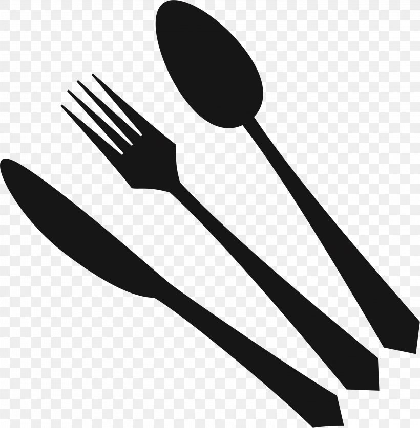 Knife Fork Spoon, PNG, 3001x3065px, Knife, Black, Black And White, Cutlery, Designer Download Free