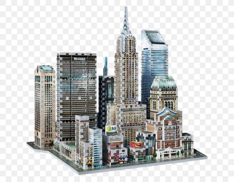 MetLife Building Citigroup Center Chrysler Building Puzz 3D Empire State Building, PNG, 640x640px, Metlife Building, Building, Chrysler Building, Citigroup Center, City Download Free
