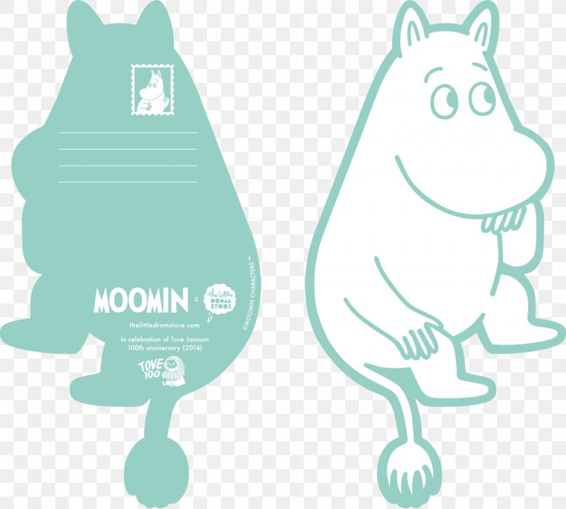 Moomins Post Cards Little My Snork Maiden Moominpapa, PNG, 1107x997px, Moomins, Brand, Carnivoran, Dog Like Mammal, Green Download Free