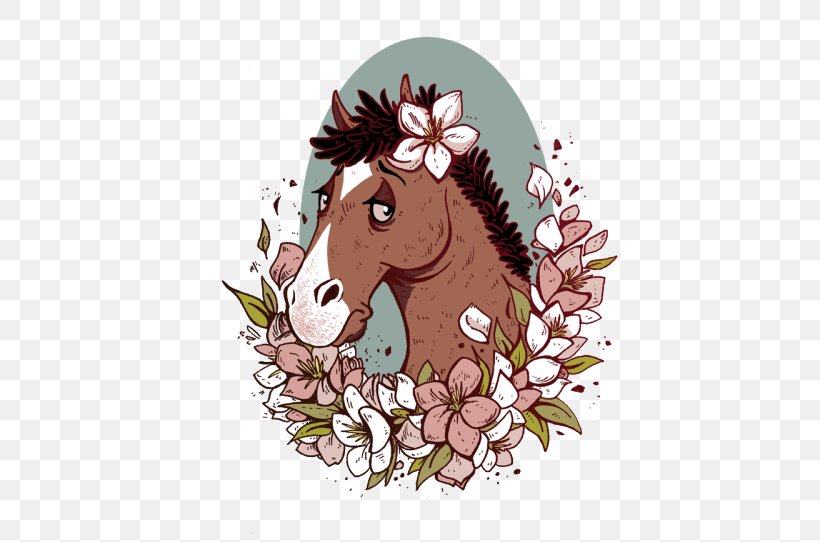 Pony Chupacabra Drawing Cartoon, PNG, 500x542px, Watercolor, Cartoon, Flower, Frame, Heart Download Free