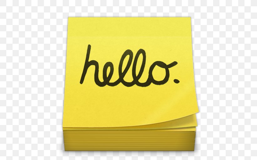 Post-it Note Apple Stickies Sticky Notes, PNG, 512x512px, Postit Note, Advertising, App Store, Apple, Brand Download Free