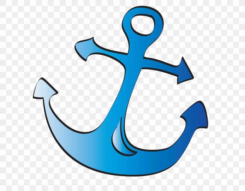 Anchor Clip Art, PNG, 895x698px, Anchor, Blue, Clip Art, Drawing, Illustration Download Free