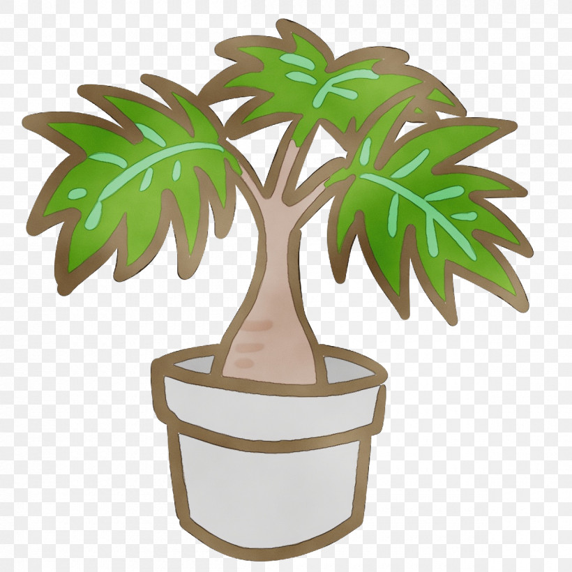 Plant Stem Flowerpot Leaf Houseplant M-tree, PNG, 1200x1200px, Watercolor, Biology, Flower, Flowerpot, Houseplant Download Free