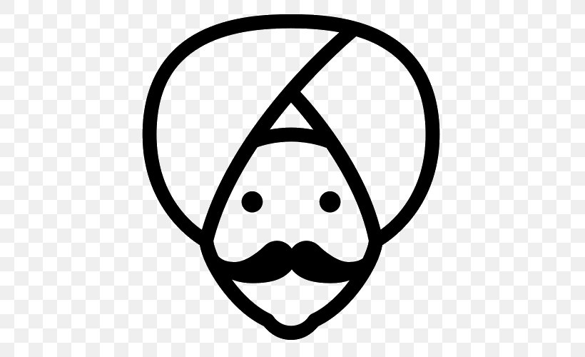 Dastar Sikhism Turban, PNG, 500x500px, Dastar, Black And White, Dumalla, Eyewear, Face Download Free